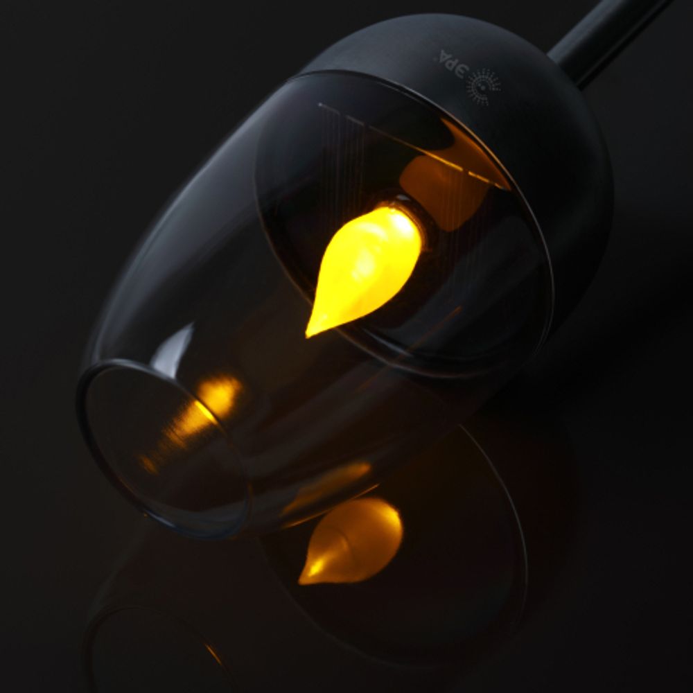 Светильник уличный ЭРА ERASF22-37 на солнечных батареях садовый Идеал 32 см | Садовые декоративные светильники