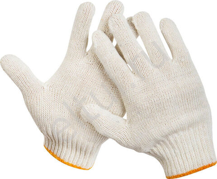 Перчатки без покрытия ХБ 5 нитка.(10/250 пра)