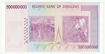 Zimbabwe, 500 000 000 Dollars, 2008, UNC