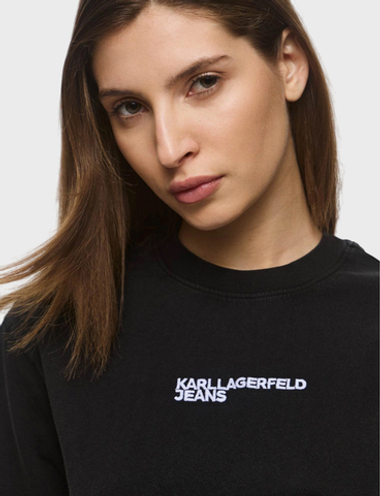 Футболка KARL LAGERFELD JEANS Reg Washed Logo Tee