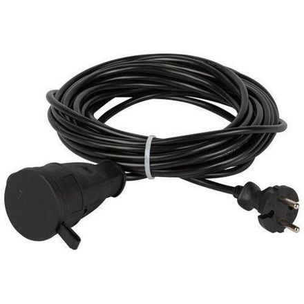 Удлинитель-шнур 1х10м без заземл. ПВС 2х0.75 GREEN LINE BUH-6-10m Эра Б0065112