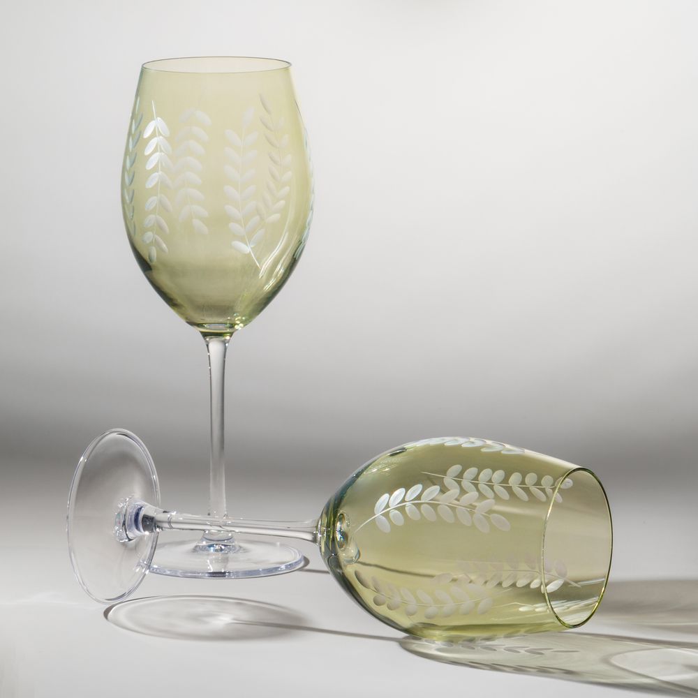 НАБОР БОКАЛОВ ДЛЯ ВИНА "FLORA" ИЗ 2 ШТ. 540 МЛ