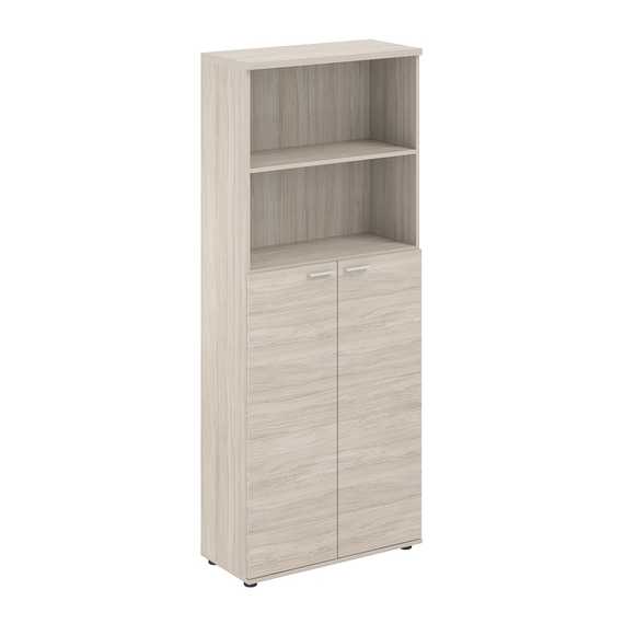 Шкаф высокий полуоткрытый 2-х дв., з. ст HDF Микс MX.806 780х356х1935