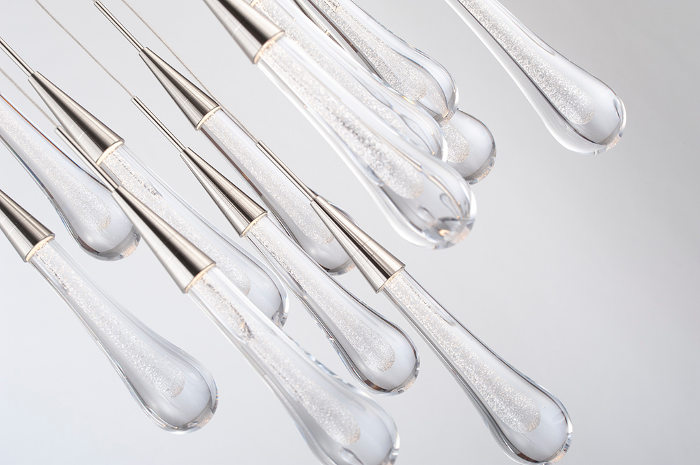 Подвесной светильник Pour 7A satin nickel