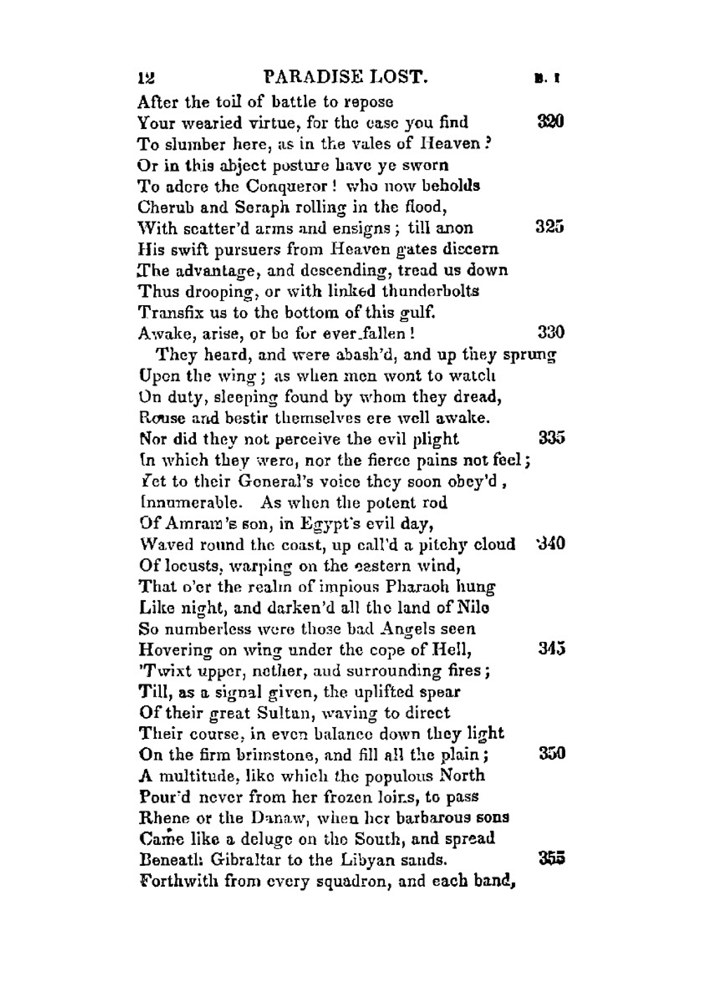 Paradise lost. A poem | Milton John