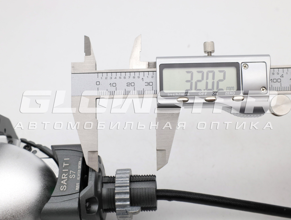 Билед модули Sariti S7 3.0 дюйма, 2 чипа, 5500К, 12V, 49W/58W, крепление 3R и съемное гаечное (комплект, 2шт)