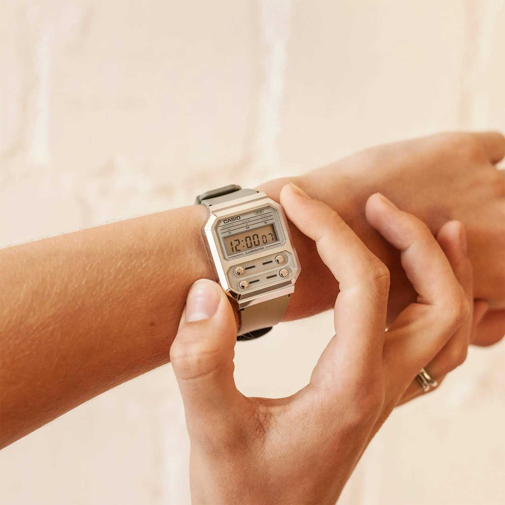Часы Casio A100WEF-3A