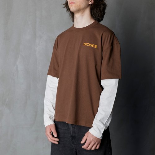 Лонгслив Dickies Payson 2-in-1 Let T-shirt артикул:DK0A88JF0TB1 - купить в магазине Дайс