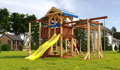 Детская площадка Савушка 4 Сезона 10 | Игровой комплекс для детей