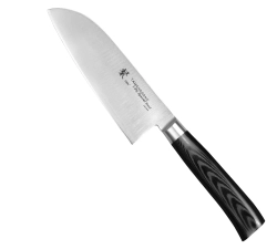 Tamahagane - Нож Сантоку SAN Черный 12см / артикул   SNM-1129  / GTIN 4906496712297