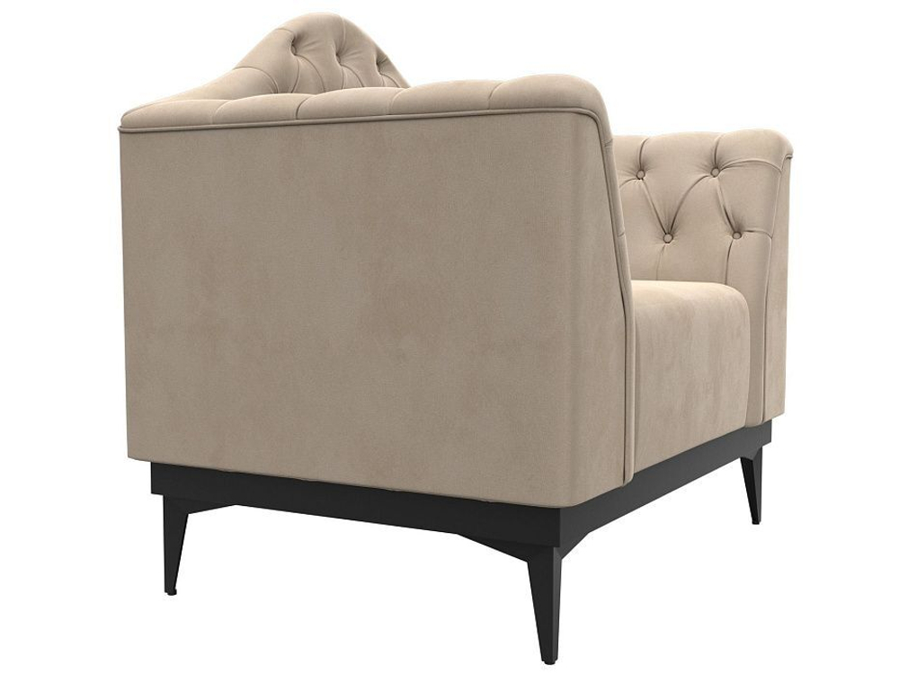 Кресло Флорида, Бежевый, Велюр, 112277