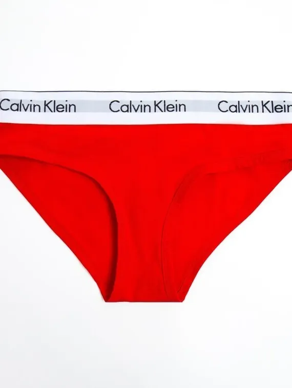 Комплект женский (топ/трусы), цвет красный МИКС, размер 44-46