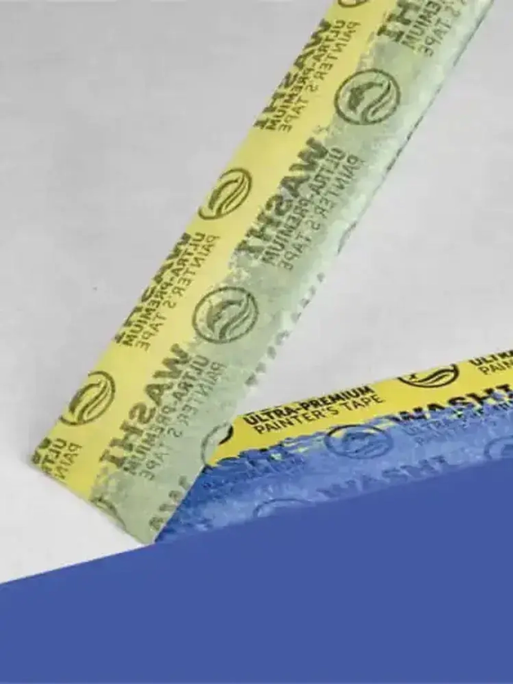 Скотч малярный (лента) на японской рисовой бумаге, Blue Dolphin WASHI (Блю Долфин), Желтый, 25мм *50м