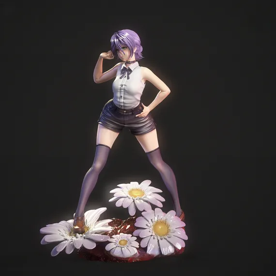 Reze flowers field - Chainsaw Man