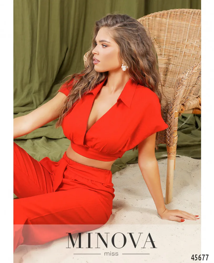 Костюм 2182-Оранжевый Minova