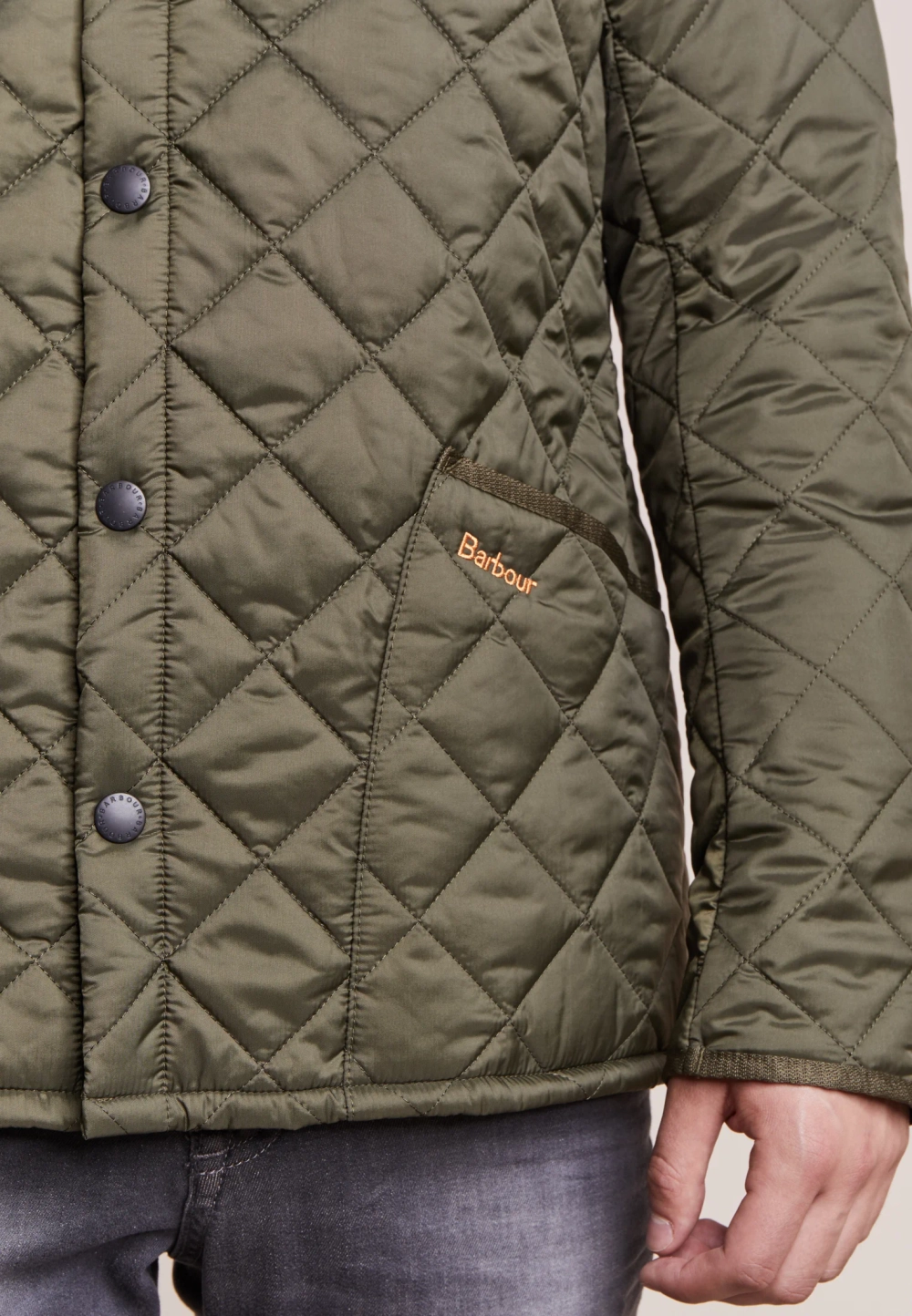 Стеганная куртка Barbour HERITAGE LIDDESDALE QUILT - olive