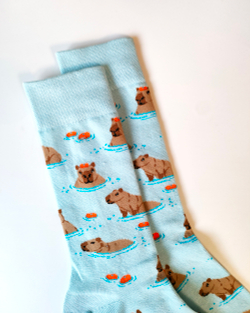 Носки р.35-40 "Cute Animals" Капибара