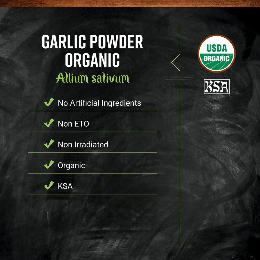 Frontier Co-op, органический чесночный порошок, 453 г (16 унций)