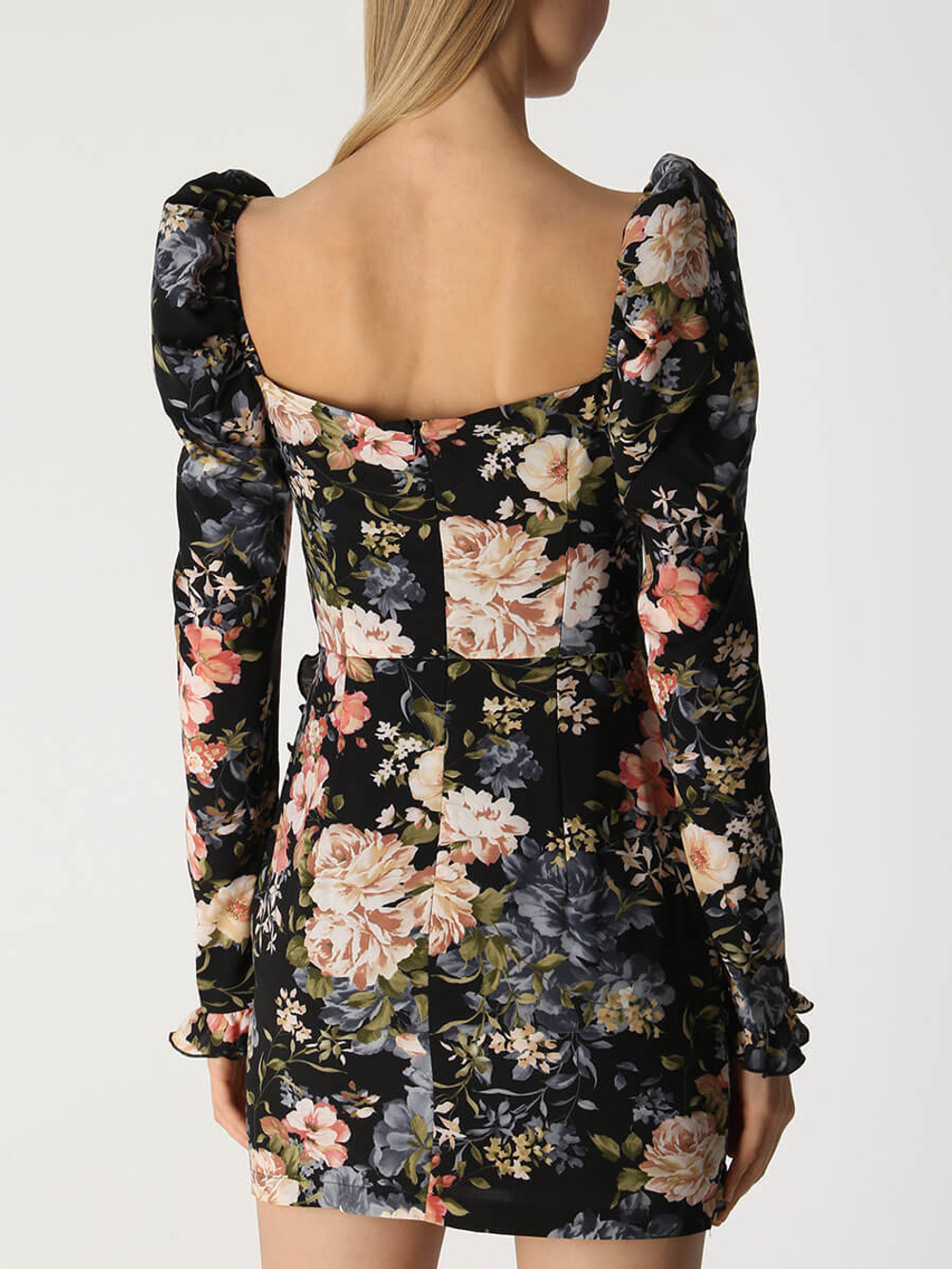 Платье BRUT ROSE, цветочный принт