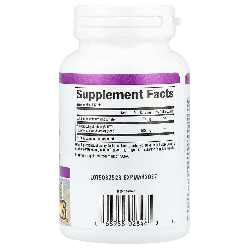 Natural Factors, Stress-Relax, 5-HTP, 100 мг, 120 капсул с медленным высвобождением