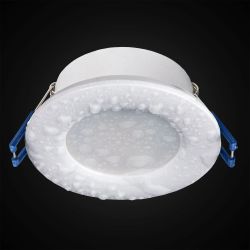 Citilux Акви CLD008010 Встраиваемый светильник влагозащищенный Белый