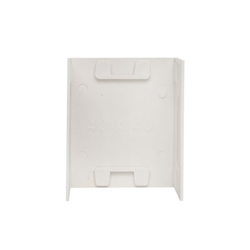Соединитель (40x40) (4 шт) белый EKF-Plast
