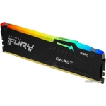 Память оперативная DDR5 Kingston Fury Beast CL40 32Gb PC44800, 5600Mhz (KF556C40BBAK2-32)