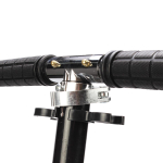 Самокат 2х-колес металл,р-р колеса PU 200мм, диски пластик, ручка металл,регулир.по высоте, складной