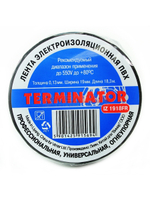 Изолента черная 1918FR - 18,3 м., Цвет: черный ()