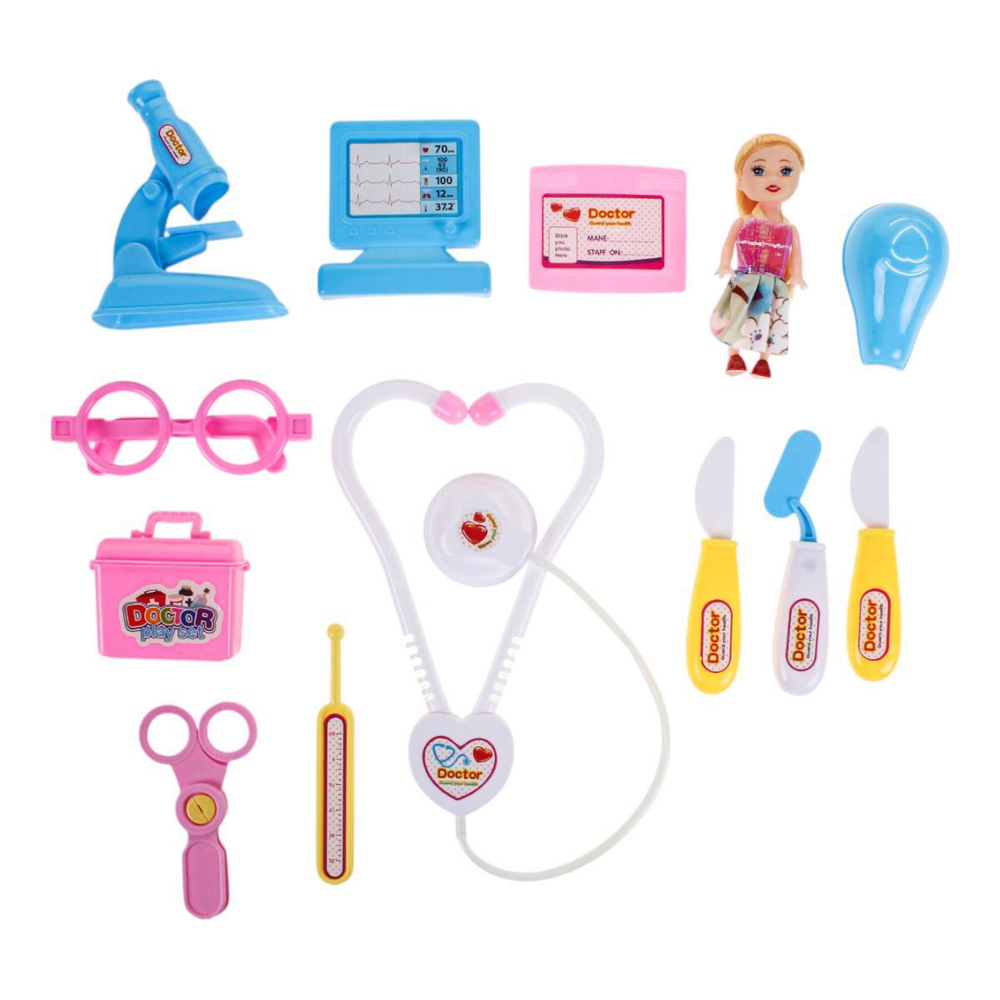 Набор Доктора, голубой, блистер M505-16