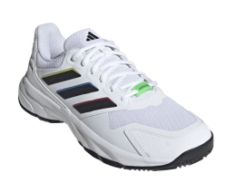 Мужские кроссовки теннисные Adidas CourtJam Control 3 M - footwear white/core black/footwear white