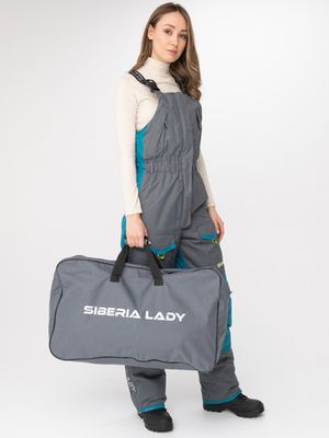 Костюм зимний Женский Siberia Lady ткань Breathable цвет Бирюза/Серый