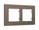 AF250632 Рамка ALFA Qubi (Темная бронза матовый) 2-ая