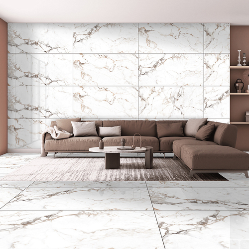 Плитка керамогранитная AZARIO REGAL BORGHINI GREY 80х160 Finish glossy (F231123019FG)