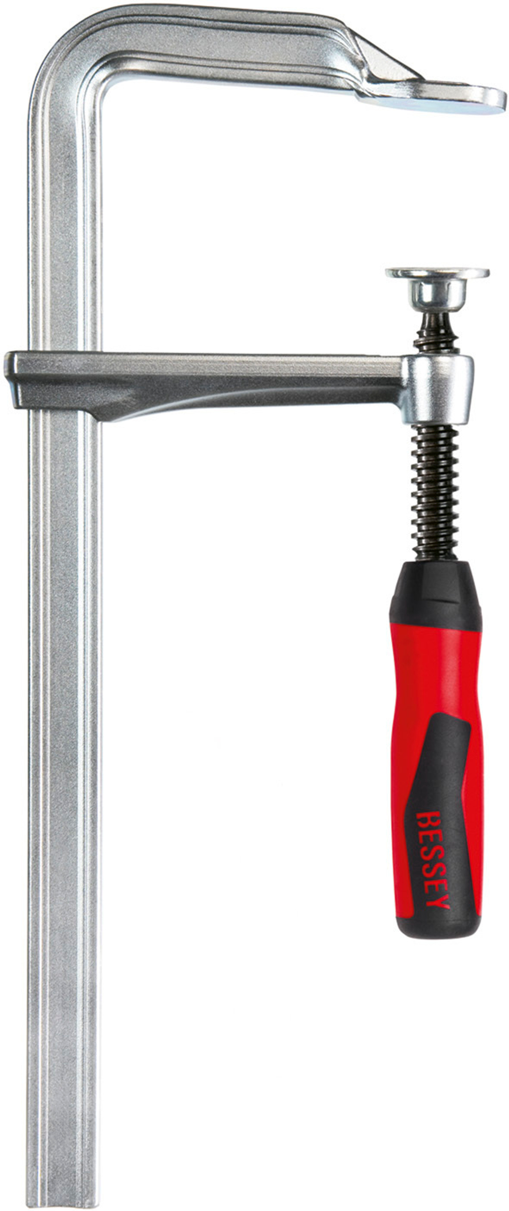 Цельнометаллическая струбцина GZ с рукояткой из пластика BESSEY GZ20-2K