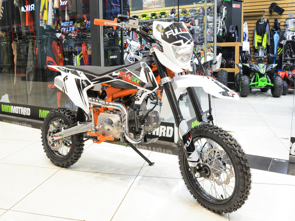 Питбайк Full Crew FC125e 14/12 Белый