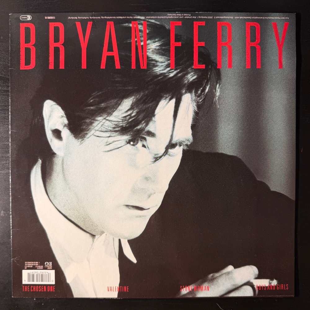 Bryan Ferry - Boys And Girls (Германия 1985г.)