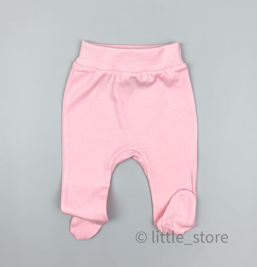 Ползунки хлопковые Basic Розовые