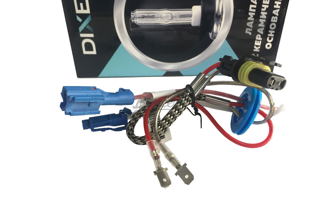 Комплект ксенона Dixel Classic 35W UXV +30%, цоколь H27, цвет свечения 5000K, компл.