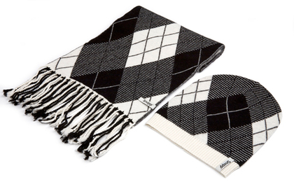 Комплект Snapp: шапка и шарф (белый)