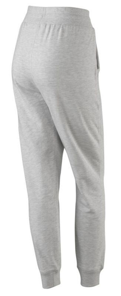 Женские теннисные брюки Wilson Chi Ctn Jogger W - серый