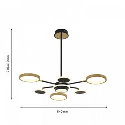 Люстра на штанге F-promo Hybrid 4687-7P