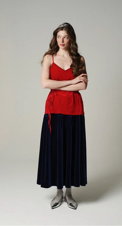 Топ из бархата "Заветное желание"