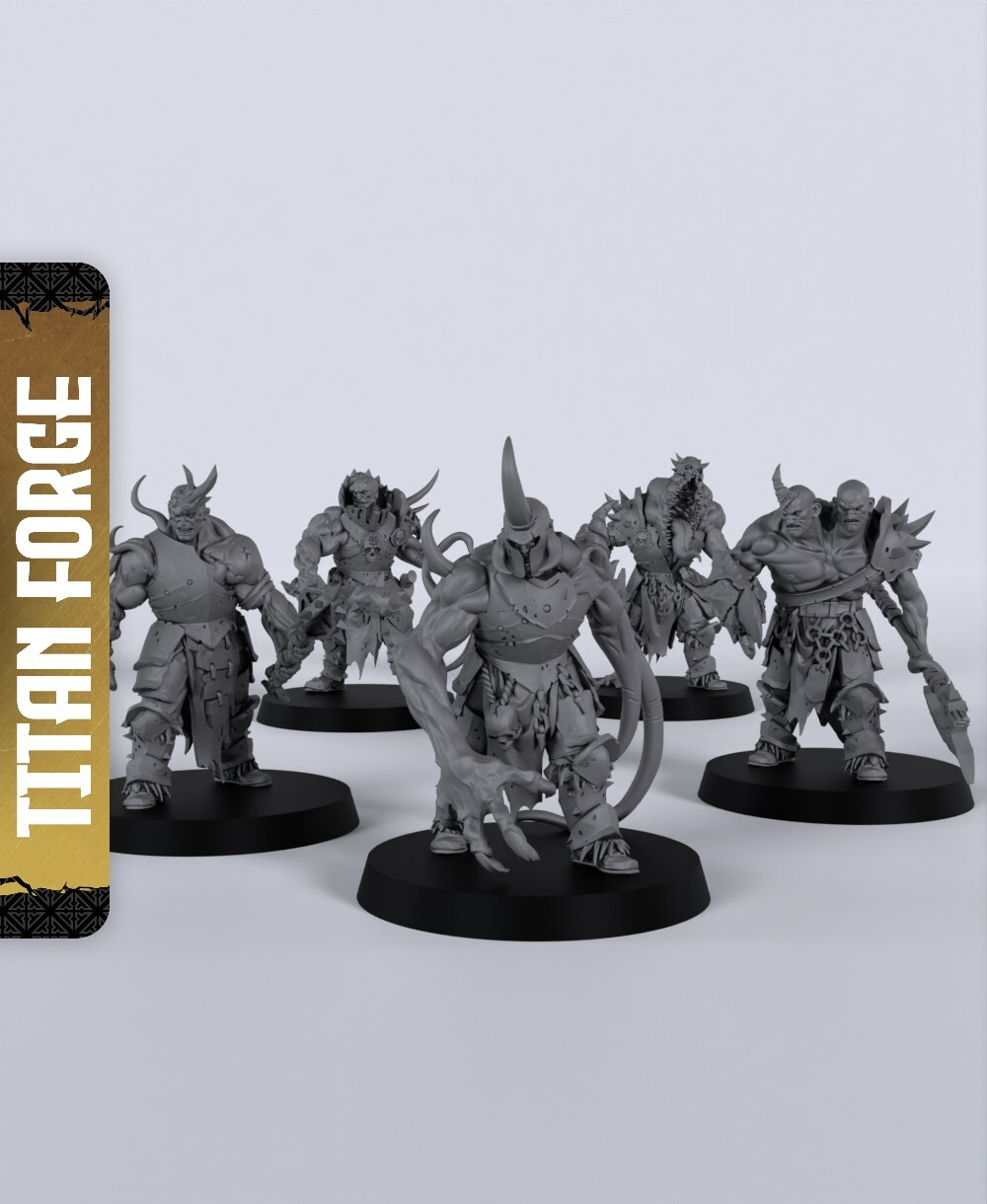 Chaos Mutated Warriors