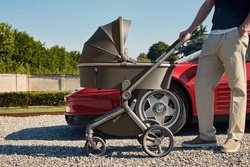 Детская коляска Anex Flo x Avionaut Cosmo 3 в 1 se-01 Cesar/ss-06 Black