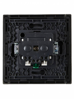 FORTE&PIANO Розетка 1-местная с заземлением без защитных шторок безвинтовое крепление 16А FP314 серый IEK