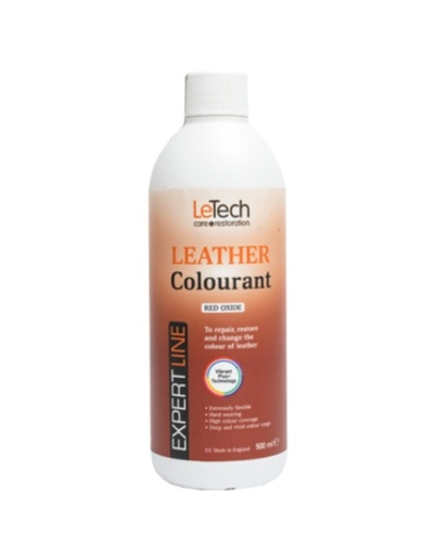 LeTech Expert Line Краска для кожи (Leather Colourant) Red, 500мл