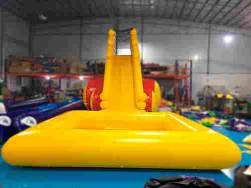 Надувная герметичная водная горка с бассейном «Лава» 12х4х5 м