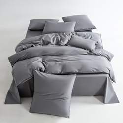 Комплект постельного белья Однотонный Сатин Элитный OCE014