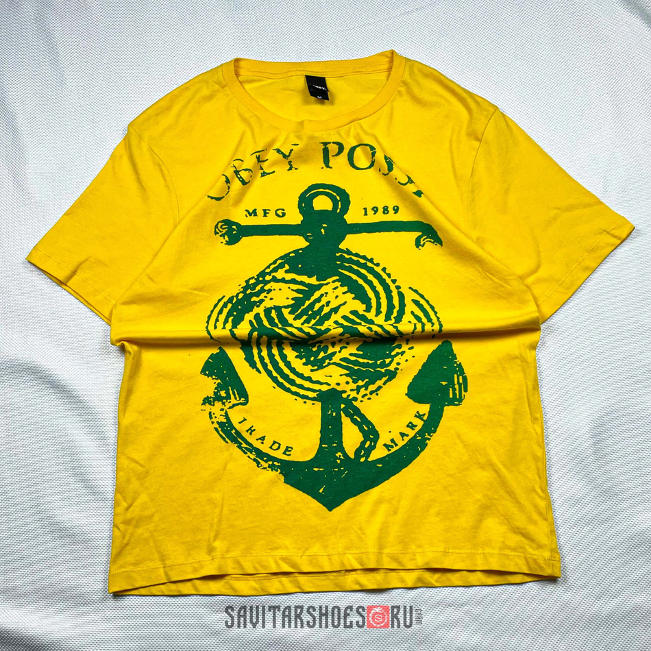 Винтажная футболка Obey